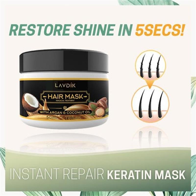 💥ShinyHair Instant keratinska regeneracijska maska za lase